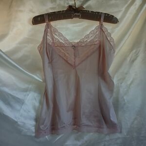 Vintage Pink Fairy Fairycore Cottagecore Coquette Slip Lingerie Ship Top Blouse